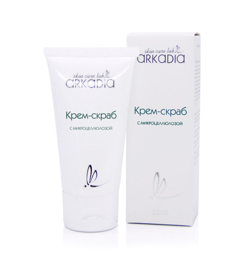 Arkadia Крем-скраб с микроцеллюлозой, 50 мл Arkadia Крем-скраб с микроцеллюлозой, 50 мл