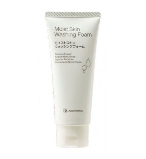 Bb Laboratories Moist Skin Washig Foam / Пенка очищающая плацентарная с увлажняющим эффектом, 100 г