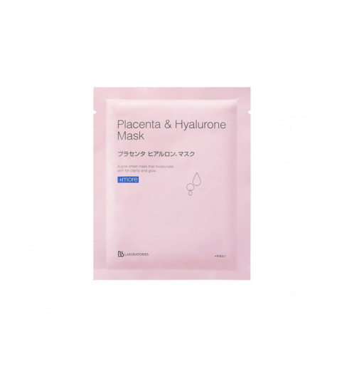 Bb Laboratories Placenta & Hyalurone Mask / Маска плацентарно-гиалуроновая с камелией, 1 шт