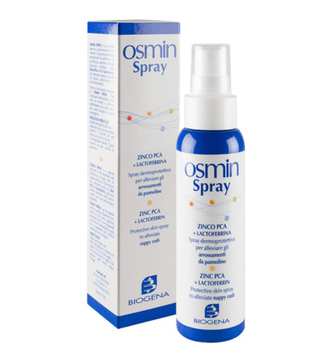 Biogena Osmin Spray / Спрей от потницы и опрелостей (Zinc+Lactoferrin), 90 мл Biogena Osmin Spray / Спрей от потницы и опрелостей (Zinc+Lactoferrin), 90 мл