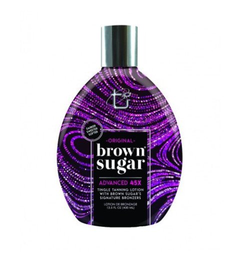 Brown Sugar Original Dark Brown Sugar Advanced 45 Hot Bronzer Tingle / Лосьон для загара мгновенного действия с тингл-эффектом, 400 мл Brown Sugar Original Dark Brown Sugar Advanced 45 Hot Bronzer Tingle / Лосьон для загара мгновенного действия с тингл-эффектом, 400 мл