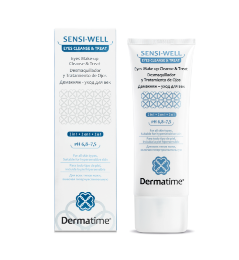 Dermatime Sensi-Well Eyes Make-Up Cleanse & Treat / Демакияж - уход для век, 100 мл