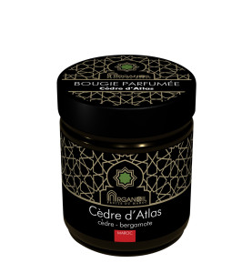 Diar Argana Ароматическая свеча "Cedre D`Atlas" - Атласский кедр (кедр-бергамот), 55 мл