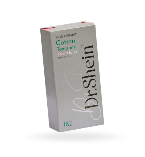 Dr.Shein Гигиенические тампоны без аппликатора Super, 16 шт