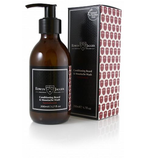 Шампунь для бороды и усов Edwin Jagger Sandalwood, 200 мл