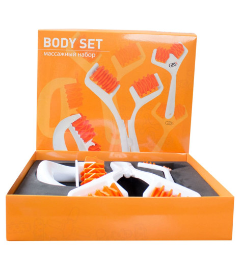 Набор из 3 массажеров для лица и тела Body Set Набор из 3 массажеров для лица и тела Body Set