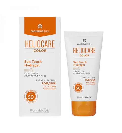 Heliocare Color Sun Touch Hydragel SPF50 / Тональный солнцезащитный гидрогель, 50 мл