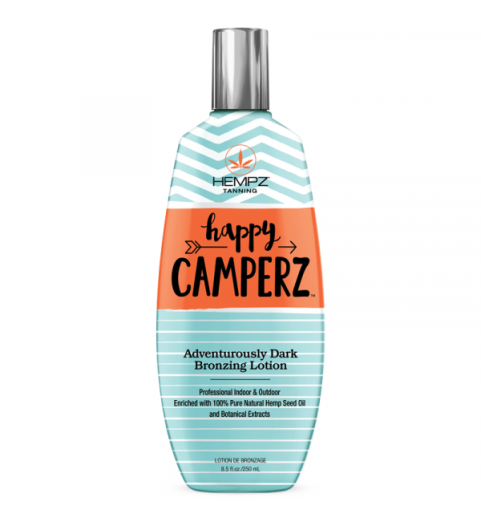 Hempz Happy Camperz Bronzer / Лосьон для загара с мгновенным бронзирущим и восстанавливающим комплексами, 250 мл