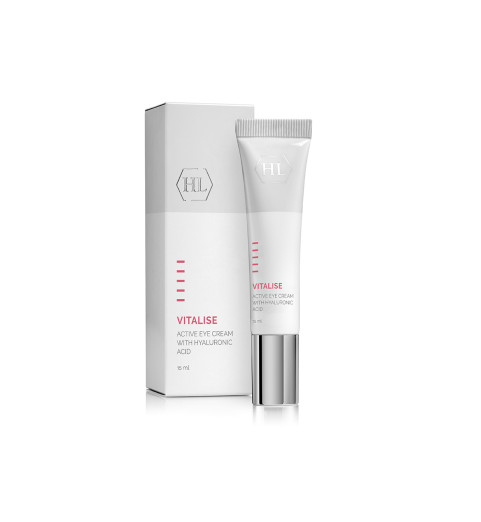Holy Land (HL) Vitalise Active Eye Cream / Увлажняющий, смягчающий крем для век с гиалуроновой кислотой, регенерирующим комплексом и витаминами, 15 мл