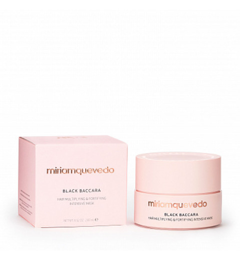 Miriam Quevedo Black Baccara Hair Multiplying & Fortifying Intensive Mask / Укрепляющая стимулирующая рост и объем волос маска с экстрактом розы, 200 мл