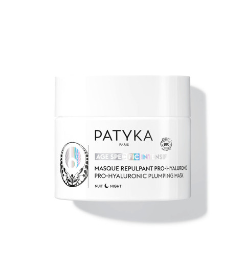 Patyka Age Specific Intensif Masque Repulpant Pro-hyaluronic / Про-гиалуроновая ночная маска для лица, 50 мл