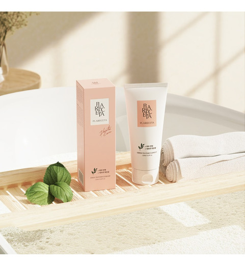PlaReceta Green Tea Foam Cleanser / Пенка для очищения с антиоксидантами зеленого чая, 125 мл