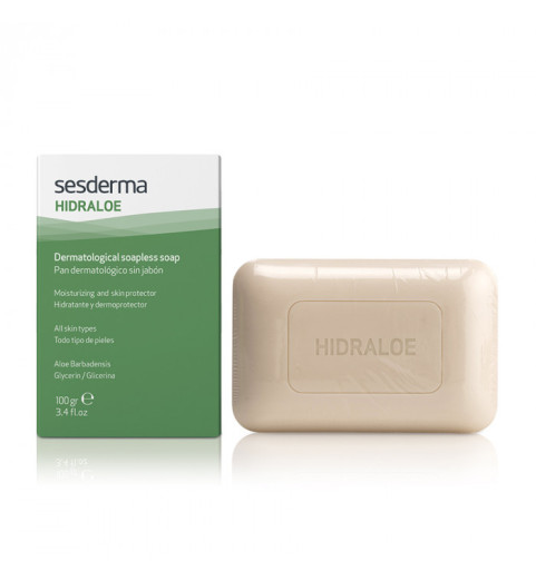 Sesderma Hidraloe Dermatological Soapless Soap / Мыло твердое дерматологическое, 100 г