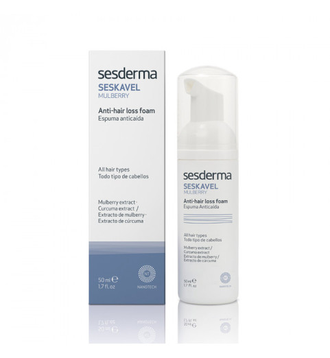 Sesderma Seskavel Mulberry Anti-Hair Loss Foam / Пенка от выпадения волос, 50 мл
