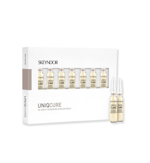 Skeyndor Uniqcure 8H Night Repairing Concentrate / Концентрат ночной восстанавливающий восьмичасового действия, 7*2 мл