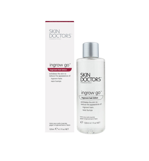 Skin Doctors (Скин Докторс) Ingrow Go / Лосьон для удаления и предотвращения появления вросших волос, 120 мл