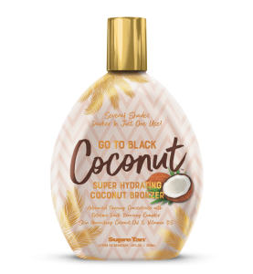 Supre Go to Black Coconut DHA Bronzer / Интенсивно увлажняющий кокосовый лосьон-активатор с бронзирующим комплексом, 350 мл